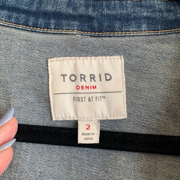 Torrid Denim Jacket - Picture 3 of 3